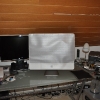 Ein iMac auf dem Schreibtisch