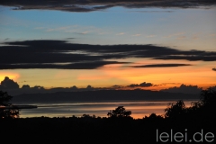 Sonnenuntergang am Tubigon Hillpark
