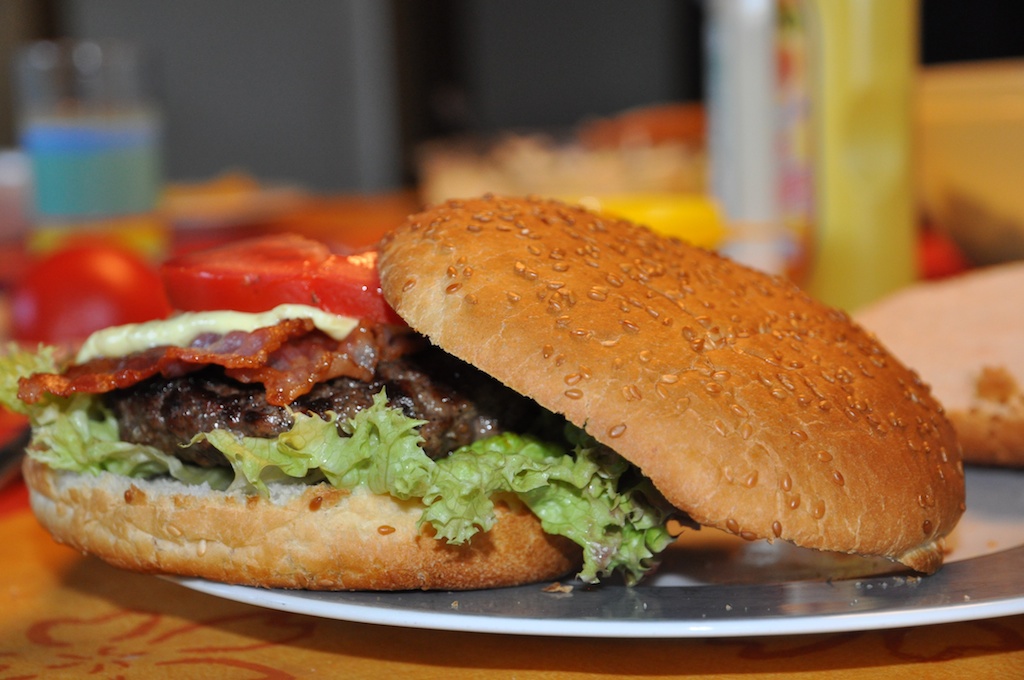 selbstgemachte US Beef Hamburger » Von Essen über Hessen nach Moers